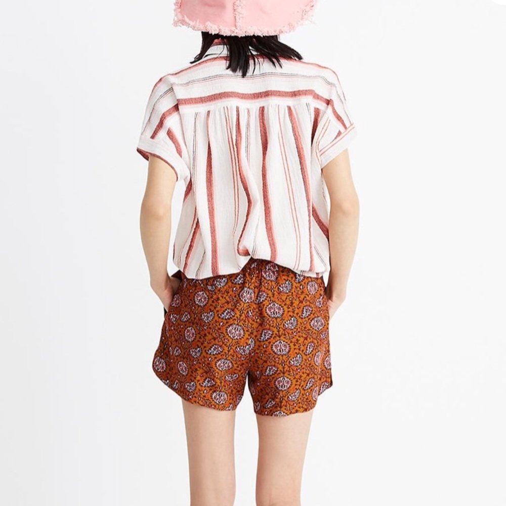 Madewell Printed Pull-On Shorts - Picture 7 of 10